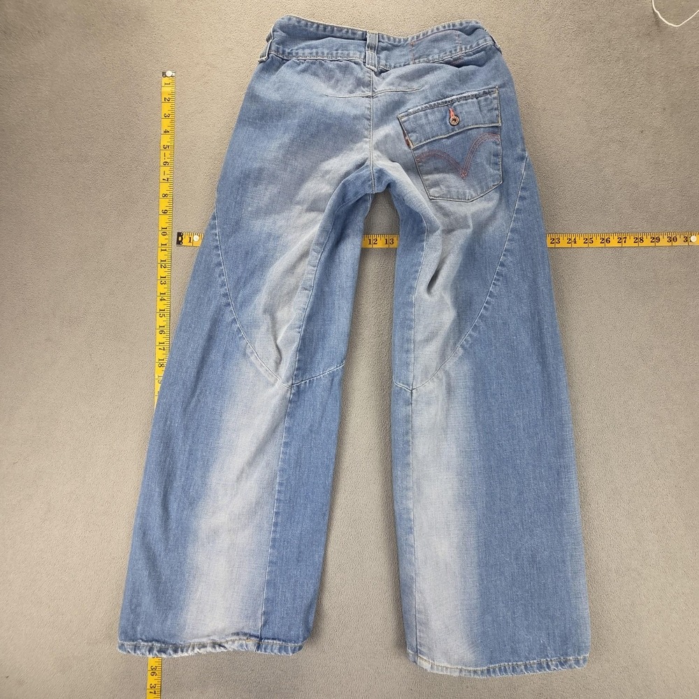 Vintage Levis Engineered Jeans Womens Super Baggy Barrel Fits 24x28 - Picture 2 of 16